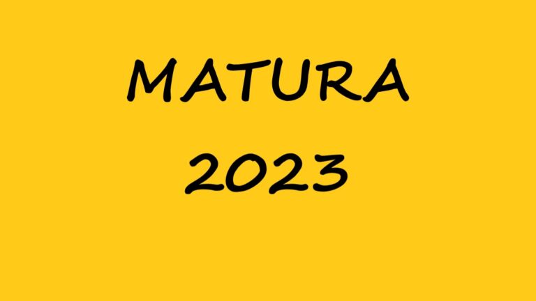Read more about the article MATURA 2023