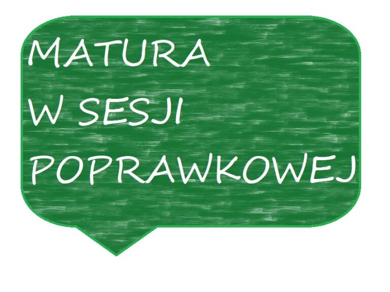Read more about the article MATURA W TERMINIE POPRAWKOWYM