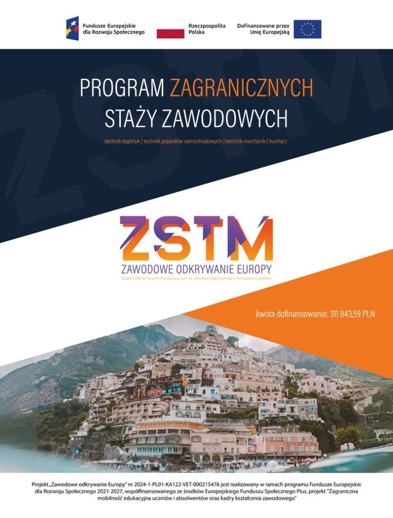 Read more about the article PROGRAM ZAGRANICZNYCH STAŻY ZAWODOWYCH