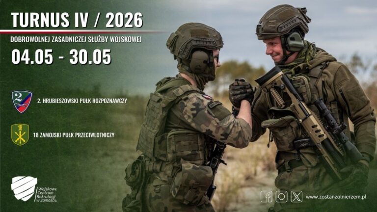 Read more about the article DOBROWOLNA ZASADNICZA SŁUŻBA WOJSKOWA