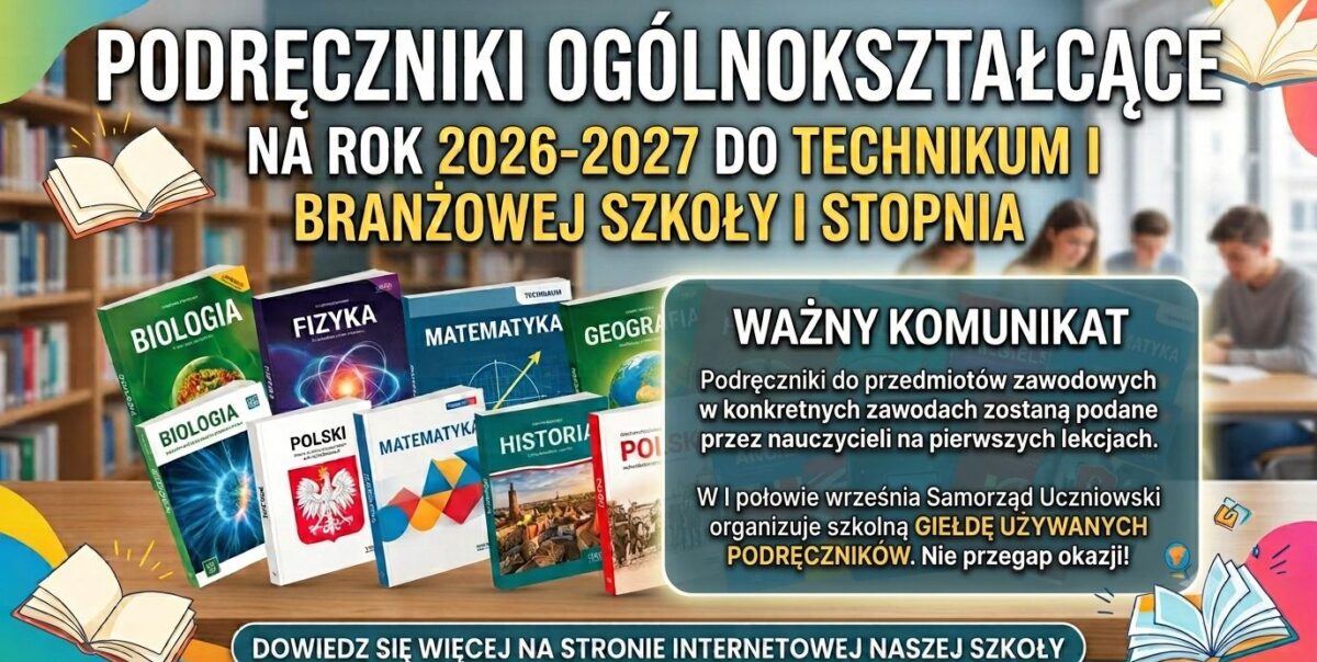 PODRĘCZNIKI NA ROK SZKOLNY 2026/2027