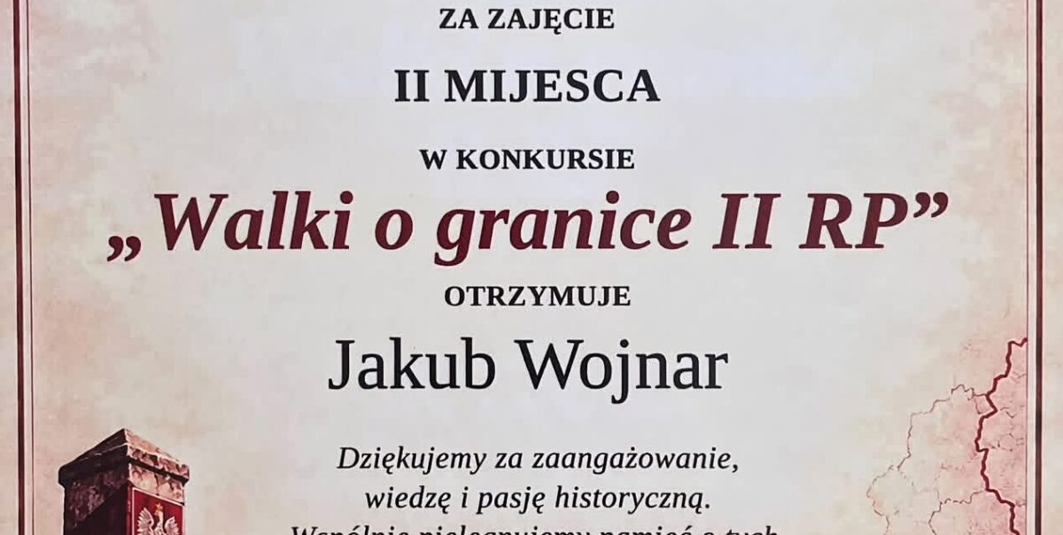 KONKURS WIEDZY „WALKI O GRANICE II RP”
